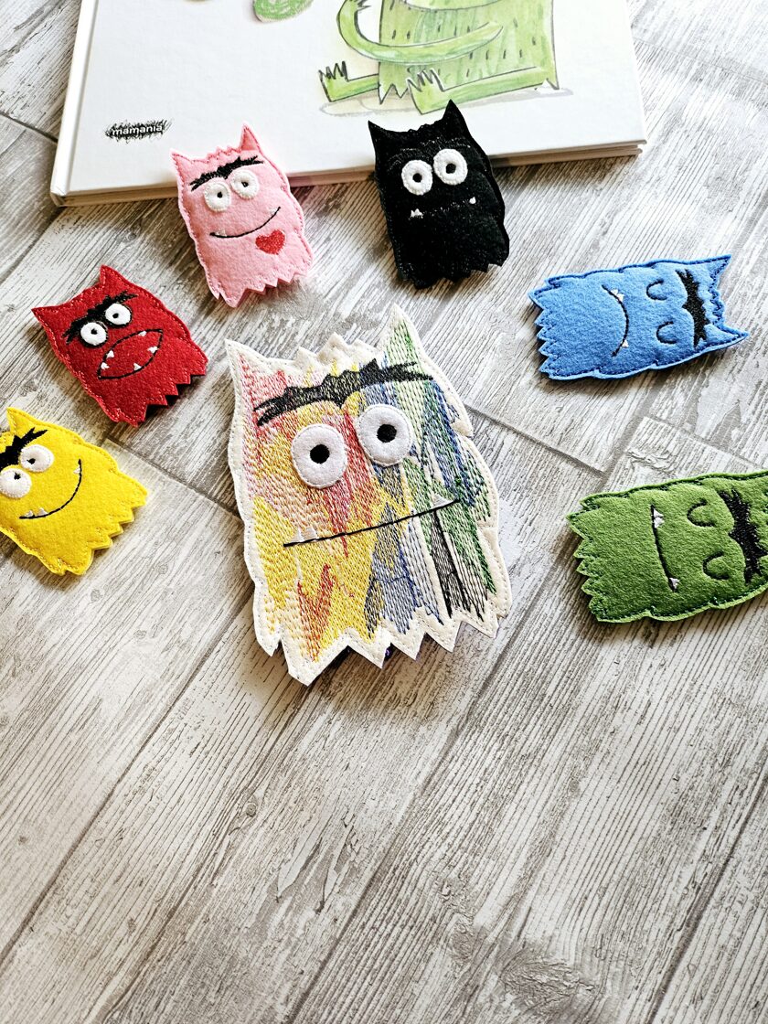 Kolorowy zestaw emocji